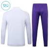 Real Madrid Niño Sudadera De Entrenamiento 2025-26 Cuarto-Cremallera Blanca